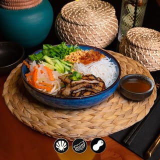 Grilled Pork Belly Vermicelli / Bún Thịt Nướng