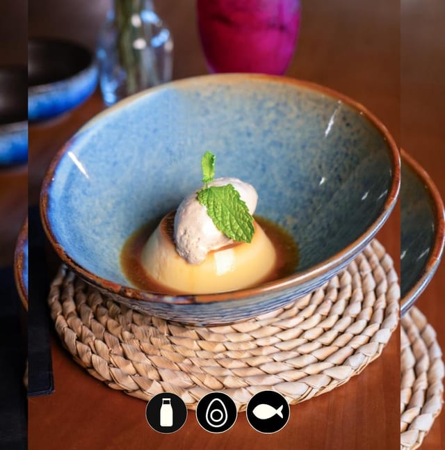 Fish Sauce Caramel Flan / Bánh Flan Nước Mắm.