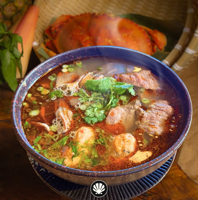 Hue Wagyu Beef Noodle Soup / Bún Bò Huế.