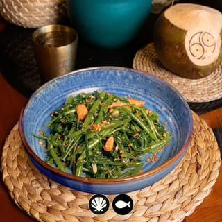 Water Spinach With Garlic / Rau Muống Xào Tỏi