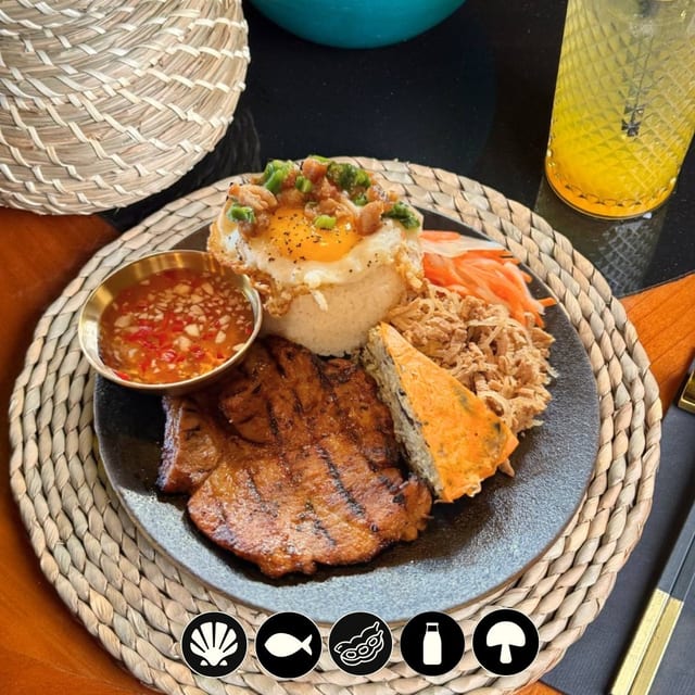 Saigon Broken Rice / Cơm Tấm Sườn Bì Chả.