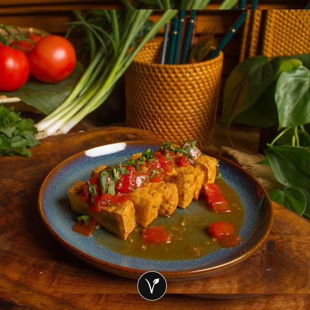 Tomato Tofu / Đậu Hũ Xốt Cà Chua.