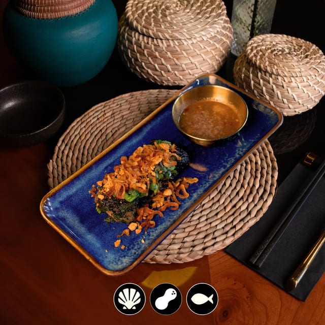Grilled Wagyu Lolot Beef / Bò Lá Lốt Wagyu.