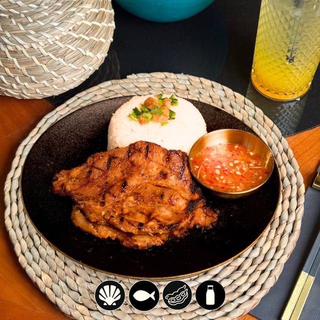Grilled Pork Broken Rice / Cơm Tấm Sườn.