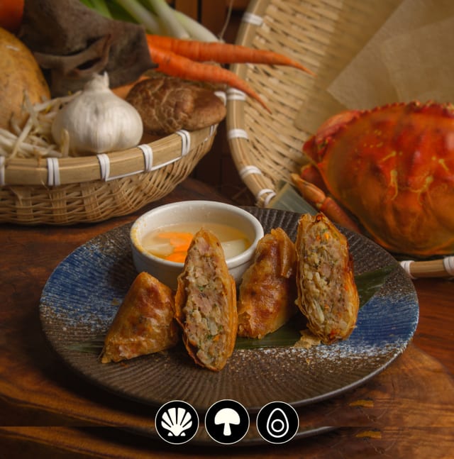 Northern Crab & Pork Rolls / Nem Cua Bể.