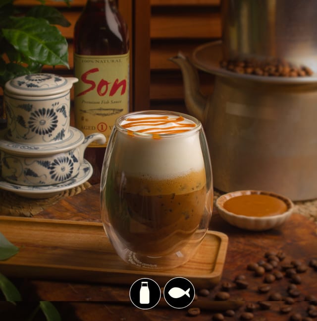 Fish Sauce Caramel Coffee / Cà Phê Nước Mắm.