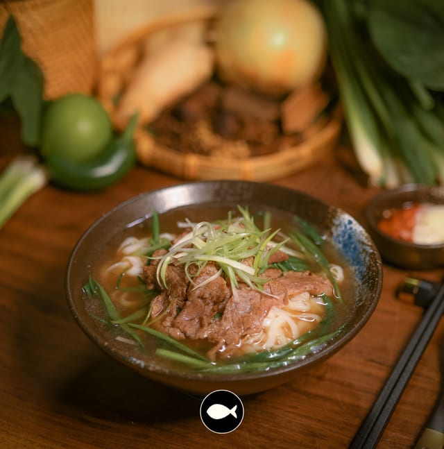 Northern Sautéed Wagyu Pho / Phở Tái Lăn.